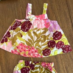 Pink Chicken Bloomer Set, Size 3-6 Months